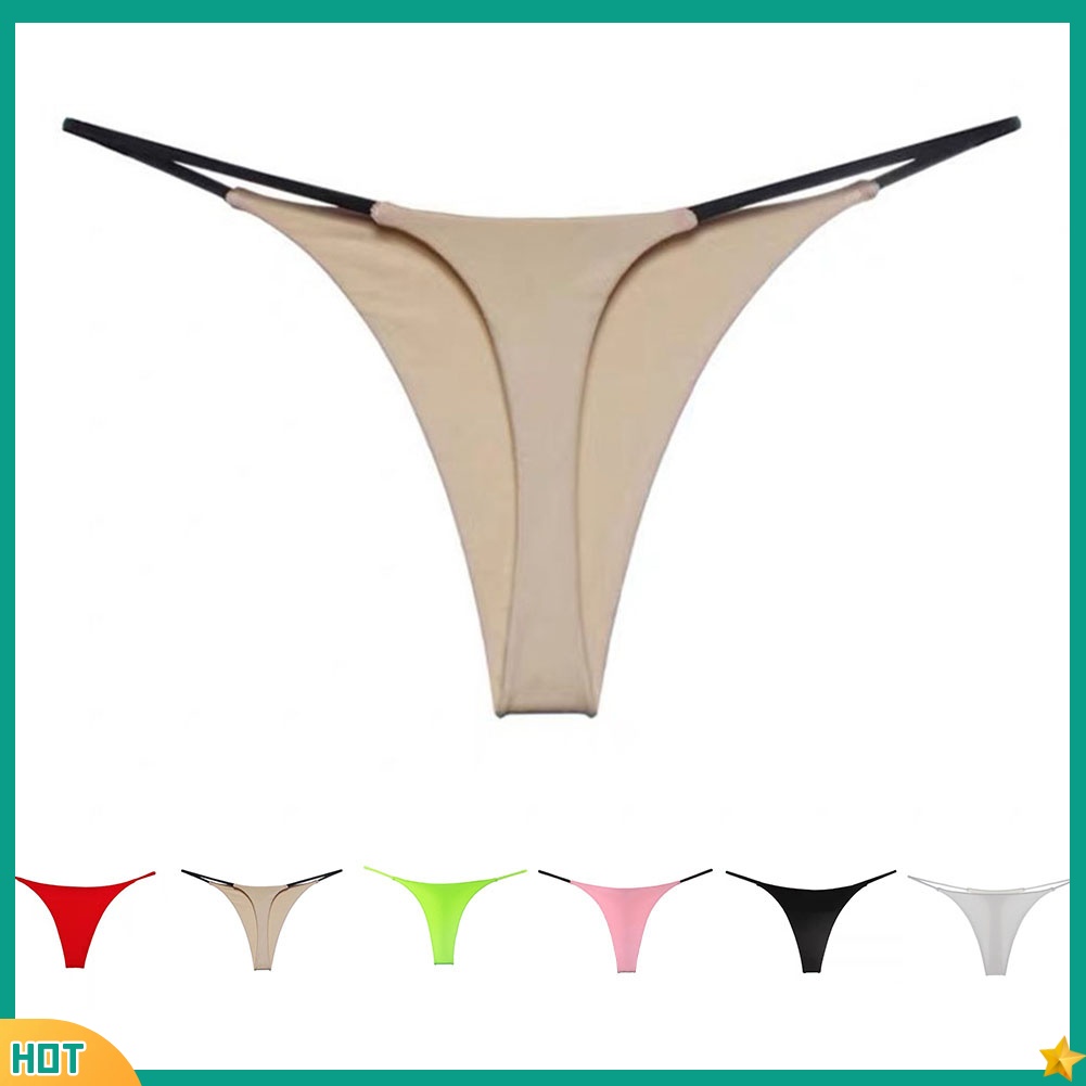 Luckyshop Women Panties Sexy Thongs Low Rise Lingerie And G Strings