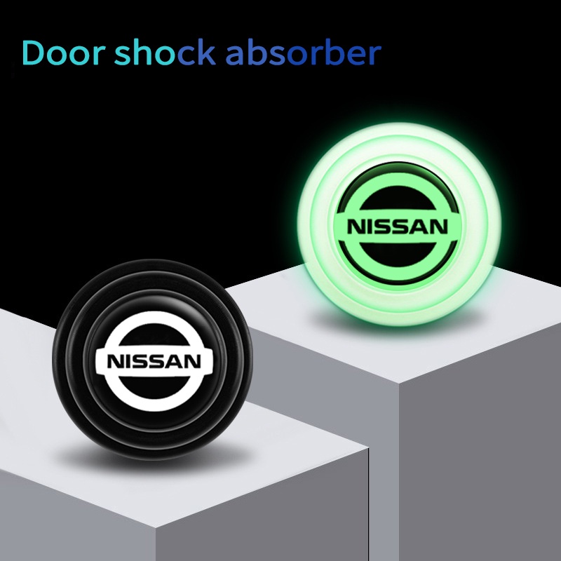 Pcs Nissan Car Door Luminous Shock Absorbing Buffer Gasket Sound