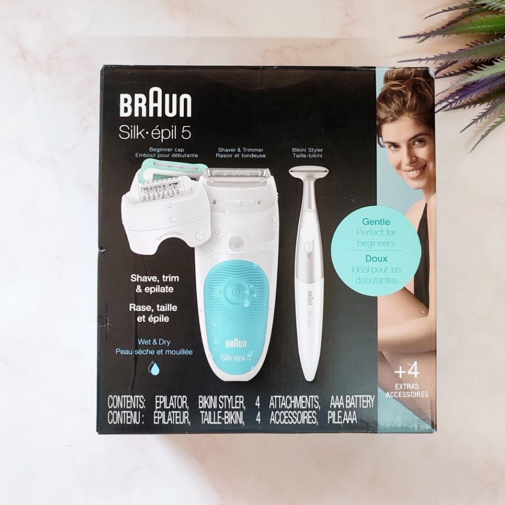Braun Silk épil Shave Trim Epilate With Bikini Styler SES