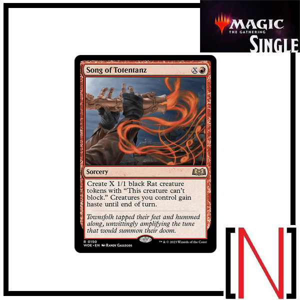 Mtg Single Woe Song Of Totentanz Level Rare English Shopee Malaysia