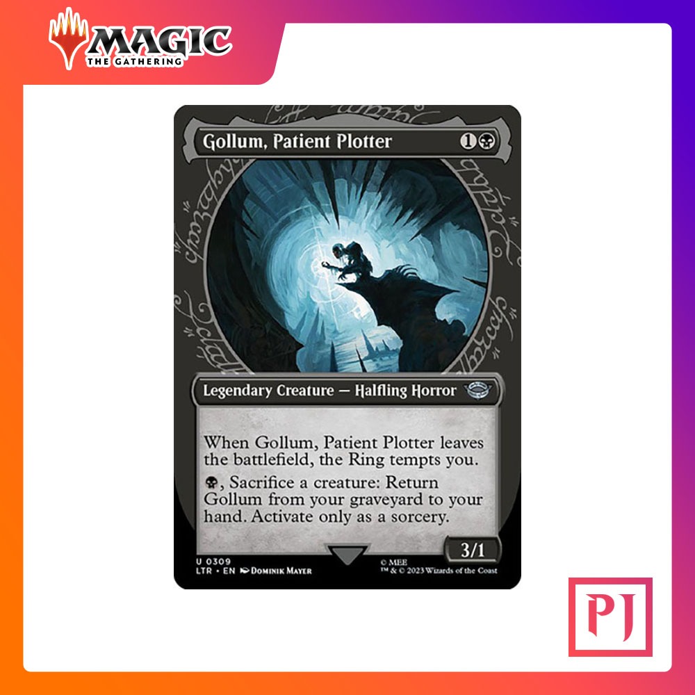 Mtg Gollum Patient Plotter Showcase Ltr Black Uncom Normal