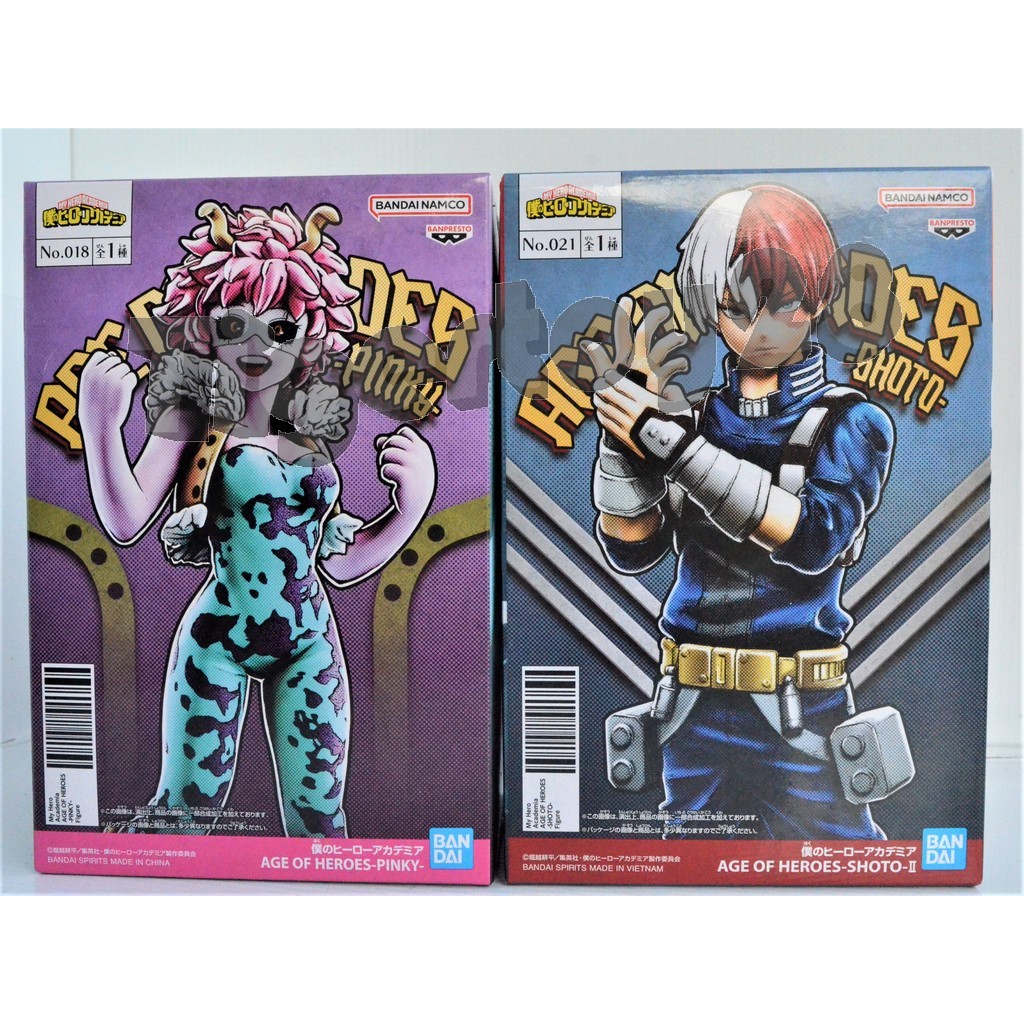 Original Banpresto My Heroes Academia Age Of Pink Shoto Shopee Malaysia