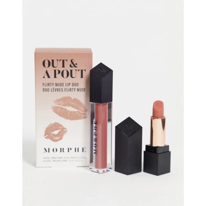 MORPHE OUT A POUT NUDE LIP DUO Shopee Malaysia