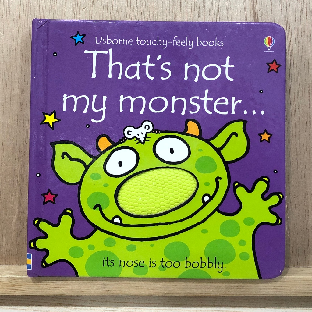 English Book Board Usborne Touchy Feely Books That S Not My Monster Its