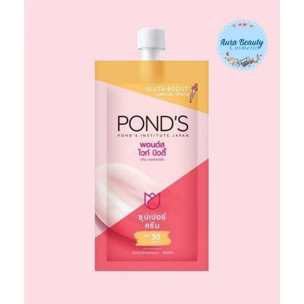 Sachet Ponds White Beauty Pond S Super Cream Orange Sachet Size G