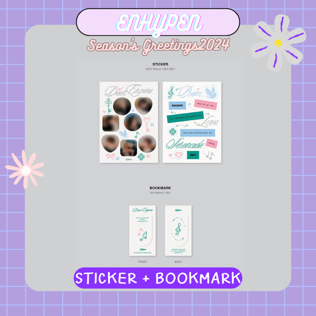 Enhypen Season S Greetings Dear Engene Shopee Malaysia