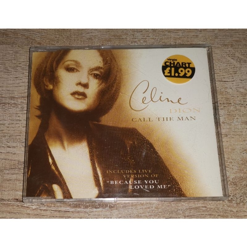 Celine Dion Cd Single Call The Man Uk Edition Shopee Malaysia