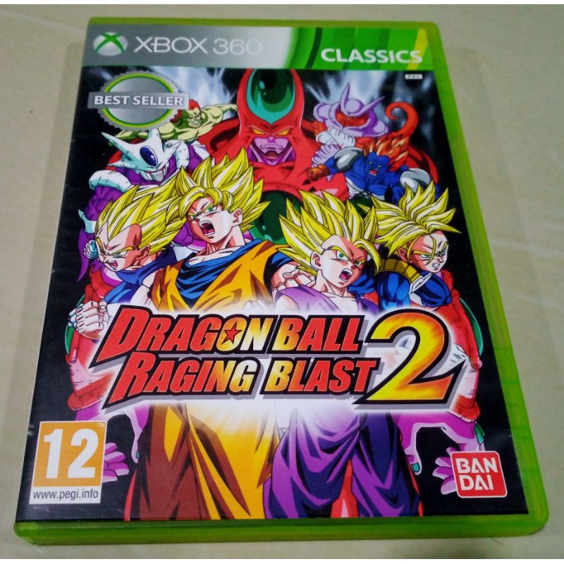 Original Xbox Dragonball Raging Blast Disc Shopee Malaysia