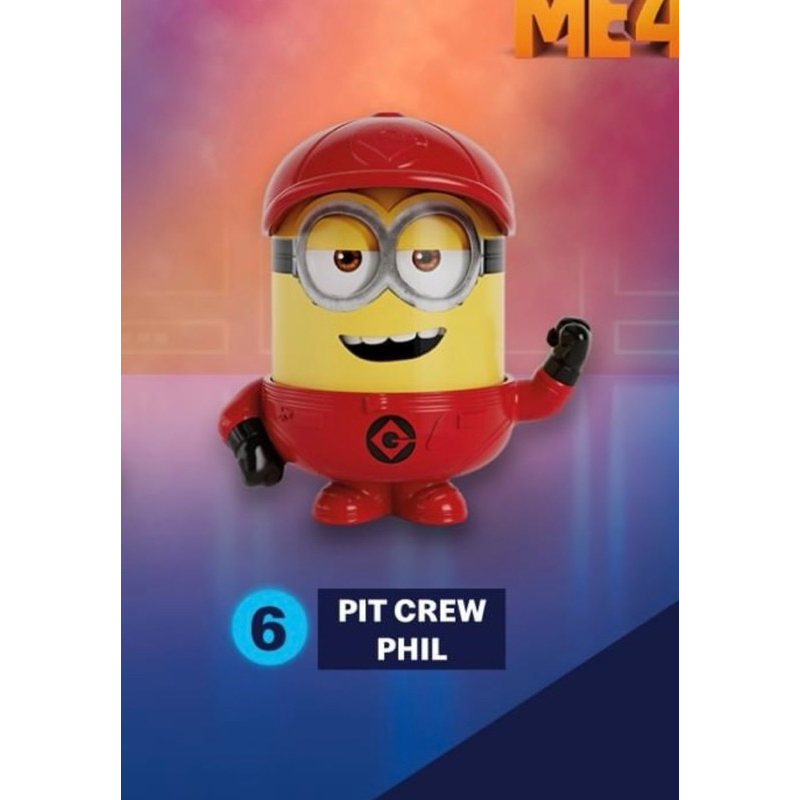 Mcdonald Happy Meal Despicable Me Yellow Friends Come Back