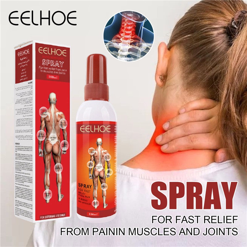 Eelhoe Ml Essential Oils Spray Natural Herb Plant Relieve Arthritis