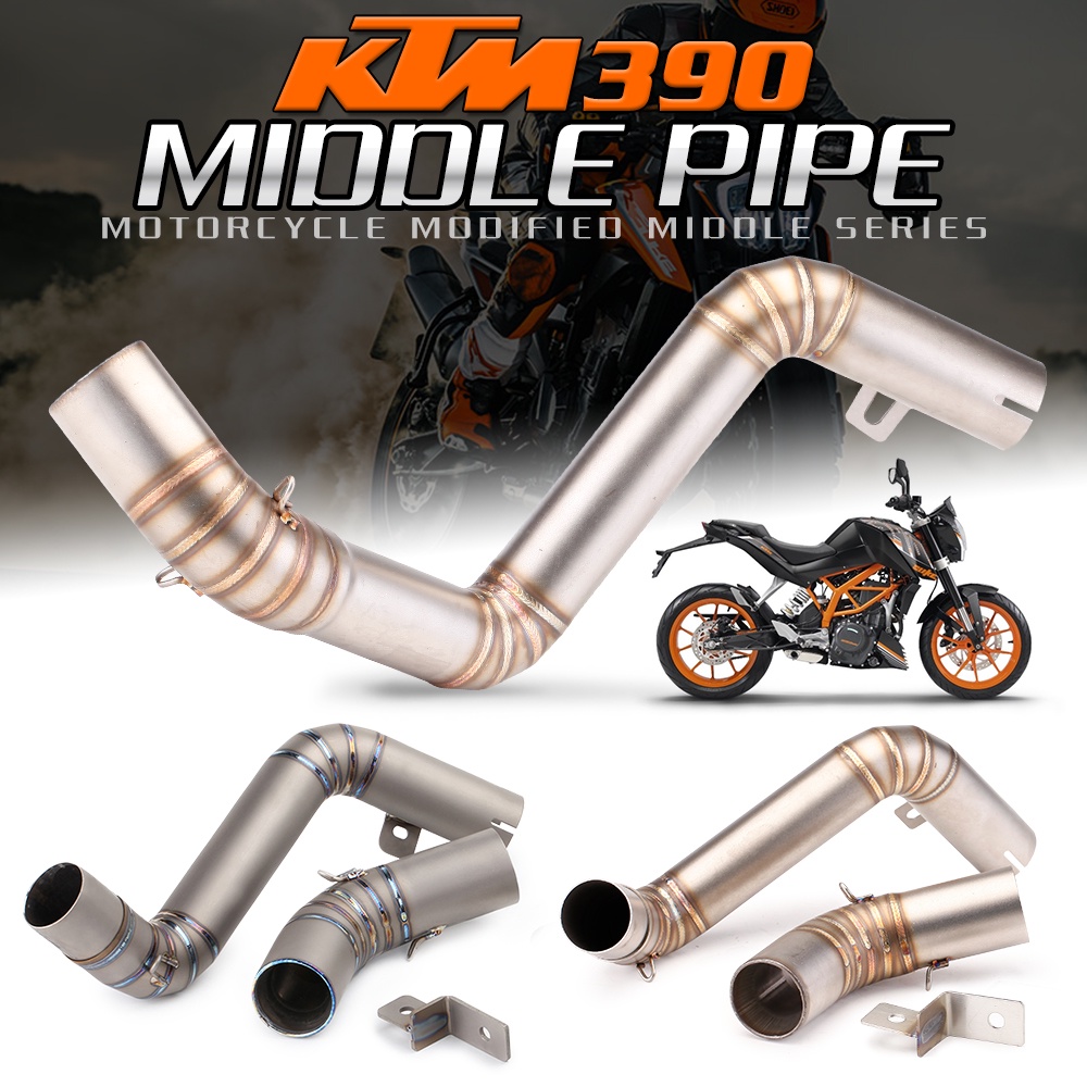 High Quality Motorcycle Full Exhaust System Vent Middle Pipe Link