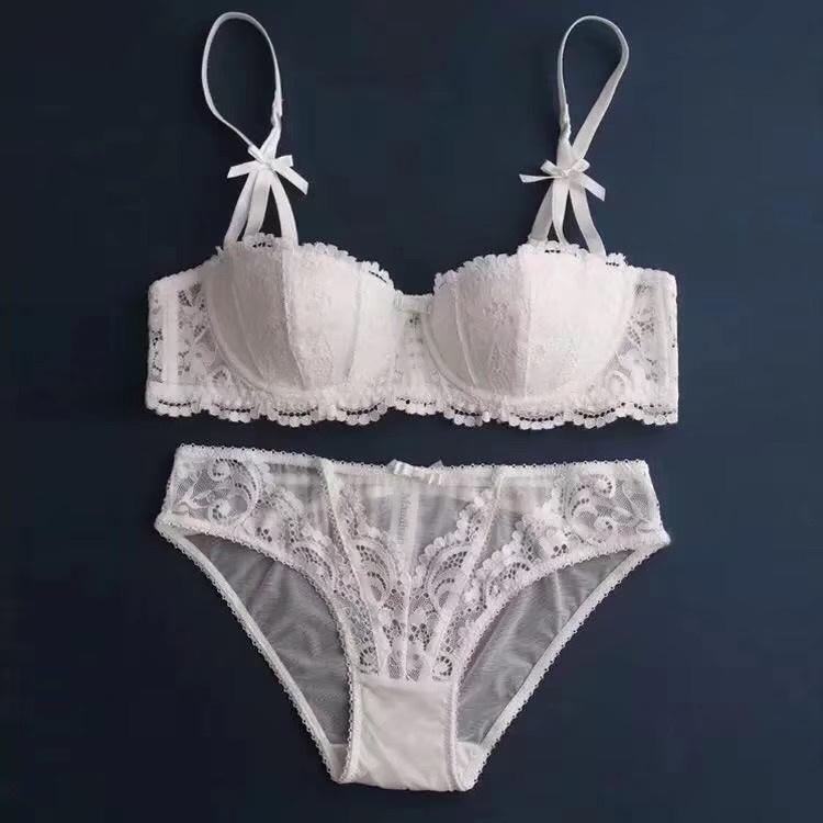 Thin Thick Sexy Lingerie Women S Small Bust Gathered With Underwired
