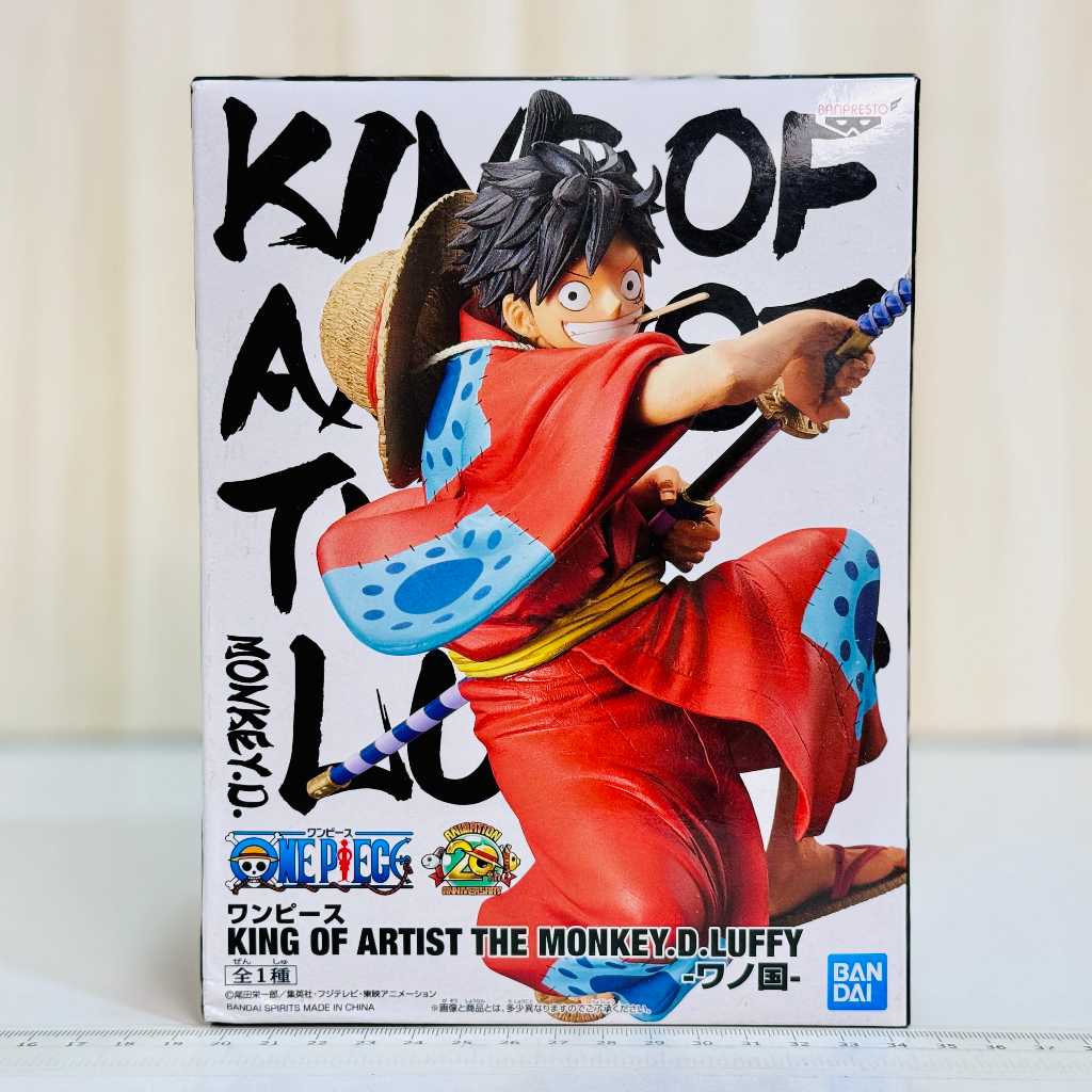 Roaring Toys One Piece Luffy Wano Country 20th Anniversary Japanese