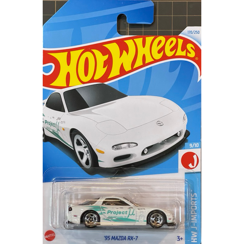 Hot Wheels 24J 24K JDM Japan Modified MAZDA 95 RX 7 Sports Car Shopee Malaysia