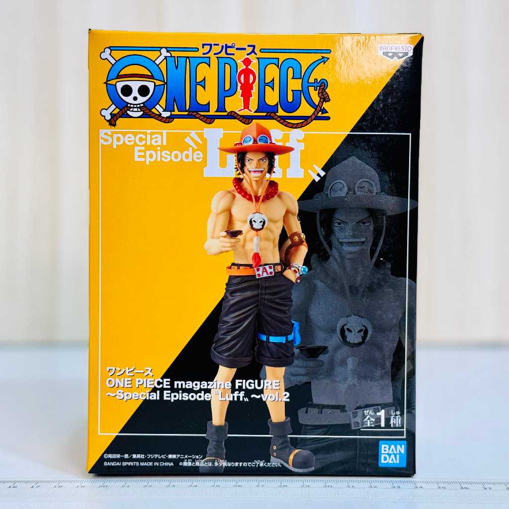 Roaring Toys One Piece Ace Japanese Version Gold Certificate Doll