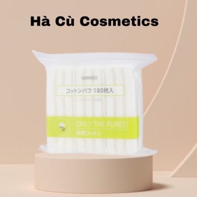 Japanese Miniso Makeup Remover Cotton In Bag Form Of Pieces