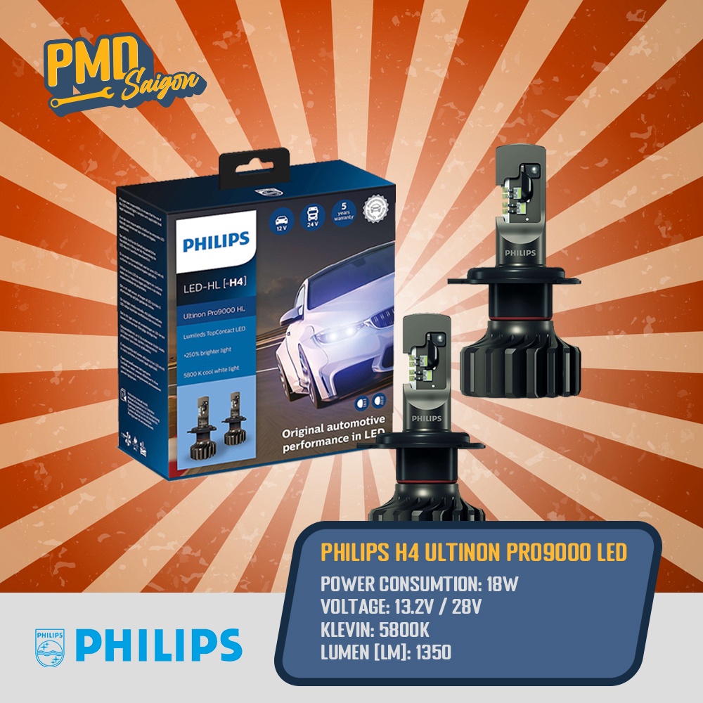 Philips Ultinon Led Pro Pin H H H Hb Hir Hs