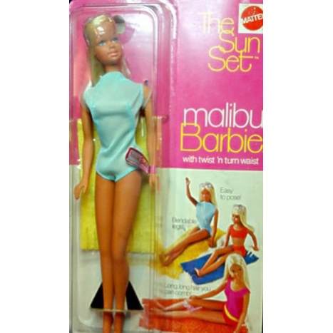 Barbie Malibu Sunset Vintage Doll Nude Good Condition Shopee Malaysia