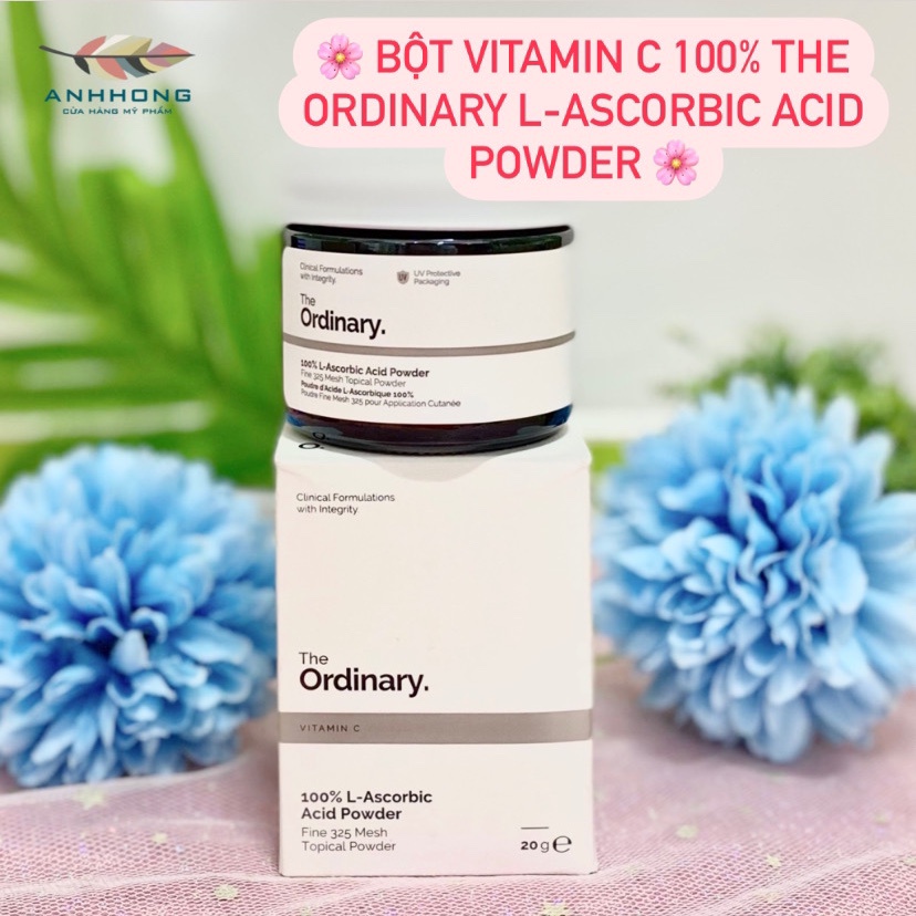 Vitamin C The Ordinary Powder 100 L Ascorbic Acid Powder 20g Shopee