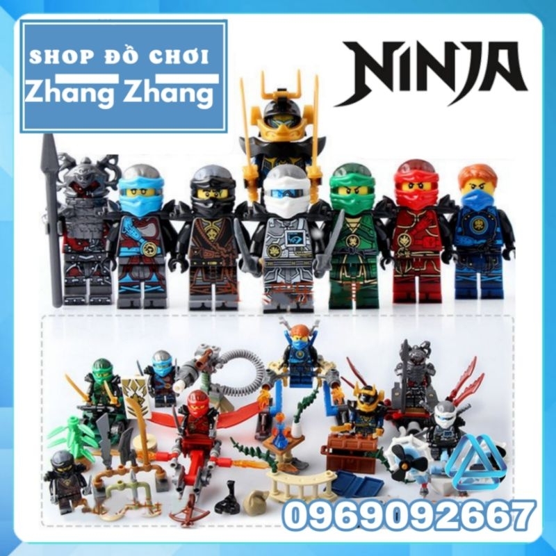 Ninja Season Jigsaw Toy Samurai X Cole Nya Vermin Jay Zane Kai