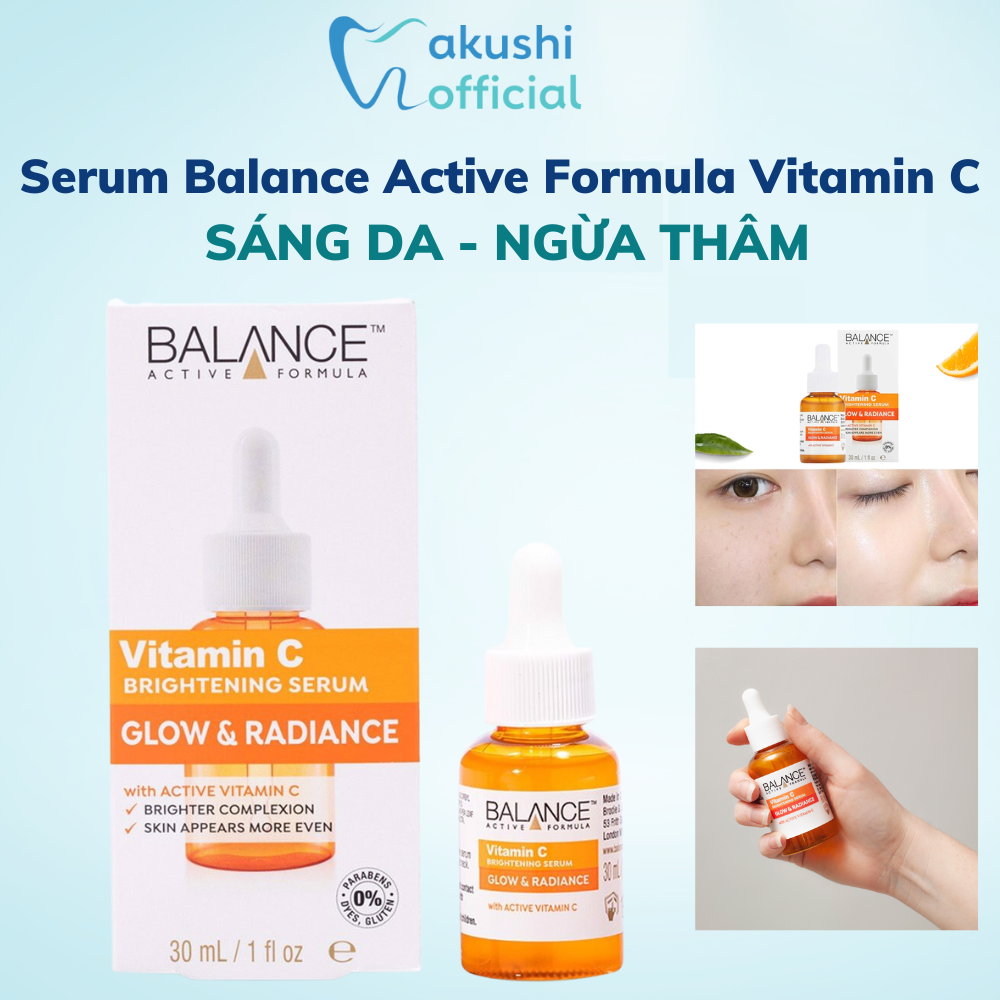 Balance Active Formula Vitamin C Brightening Whitening Serum 30ml