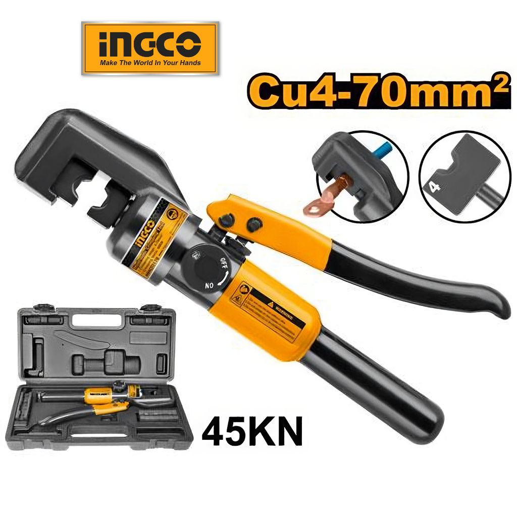 Press Cos Head Pliers Hydraulic Press Pliers Ingco Hhct Nuts With