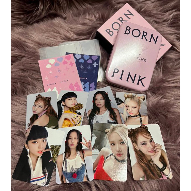 Blackpink Born Pink Photo Card Top Loader Kit Shopee Malaysia