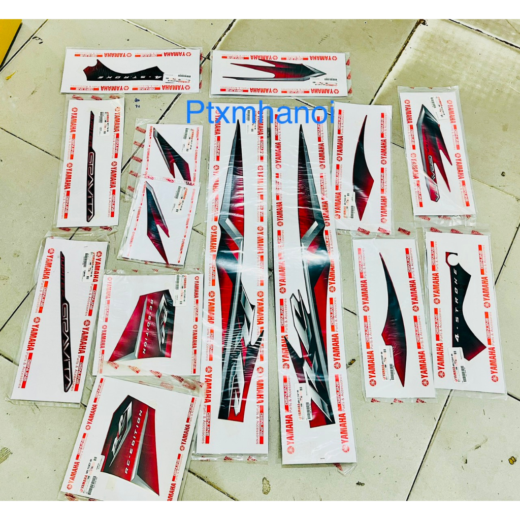 Genuine Yamaha Jupiter Gravita Stamp Set Shopee Malaysia