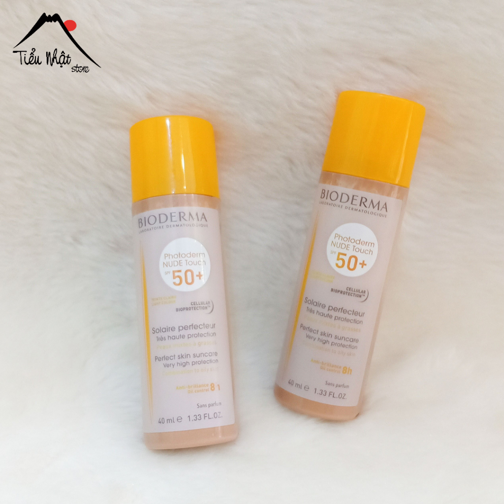 Bioderma Photoderm Nude Touch Sunscreen Spf 50 40Ml Shopee Malaysia