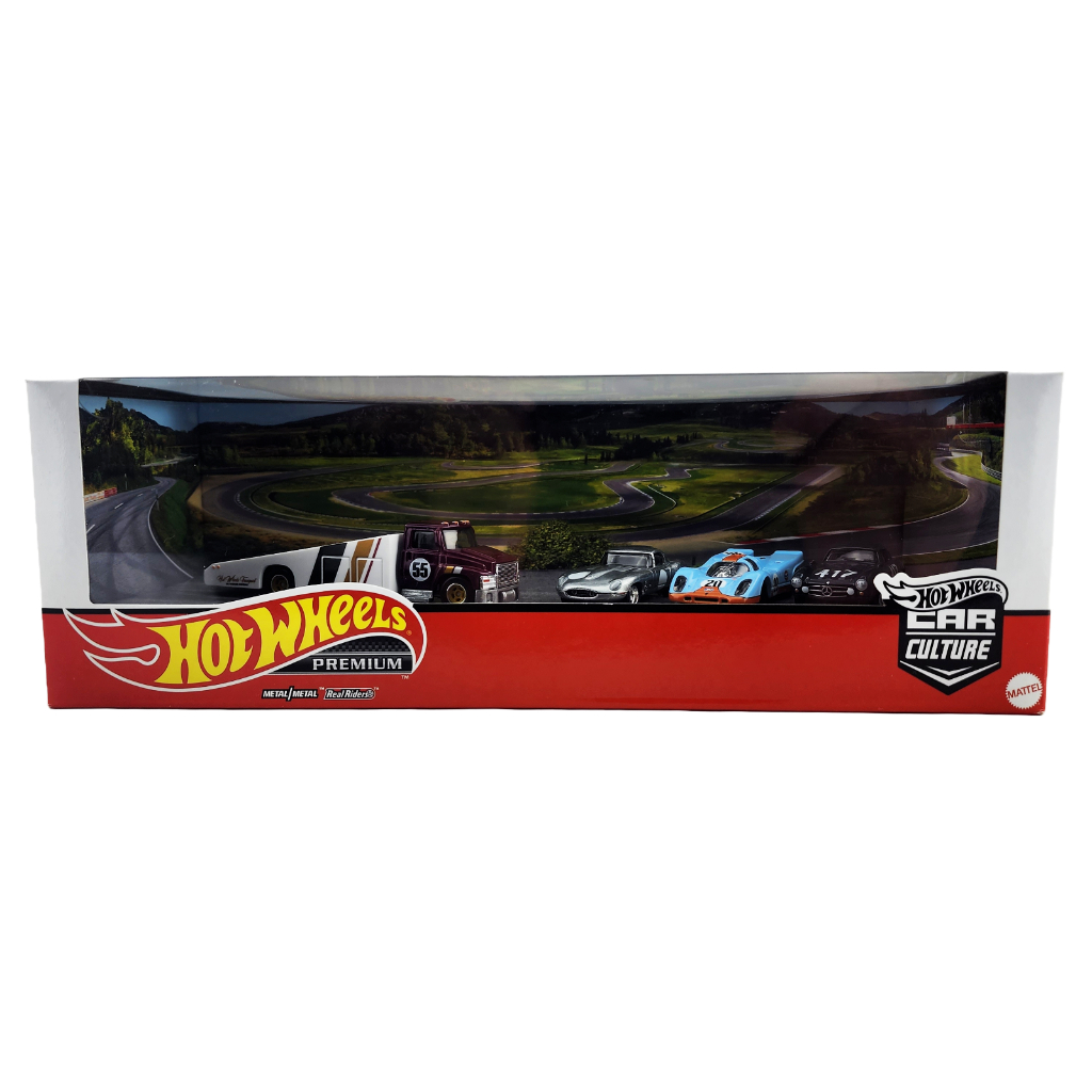 Ducstore Model Car GMH Hot Wheel Set Iconic Racers Collector Set