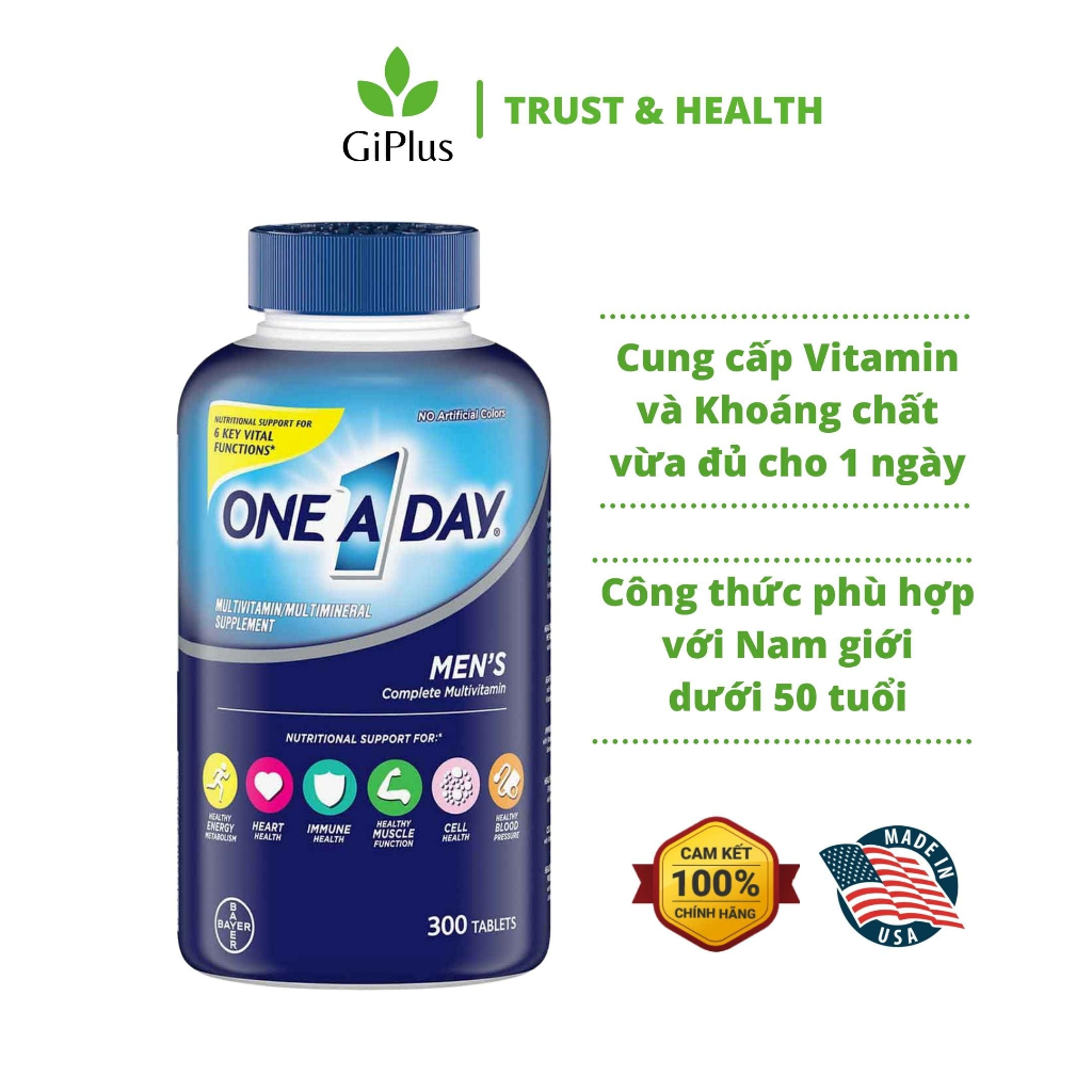 One A Day Men S Complete Multivitamin Multivitamin Capsules