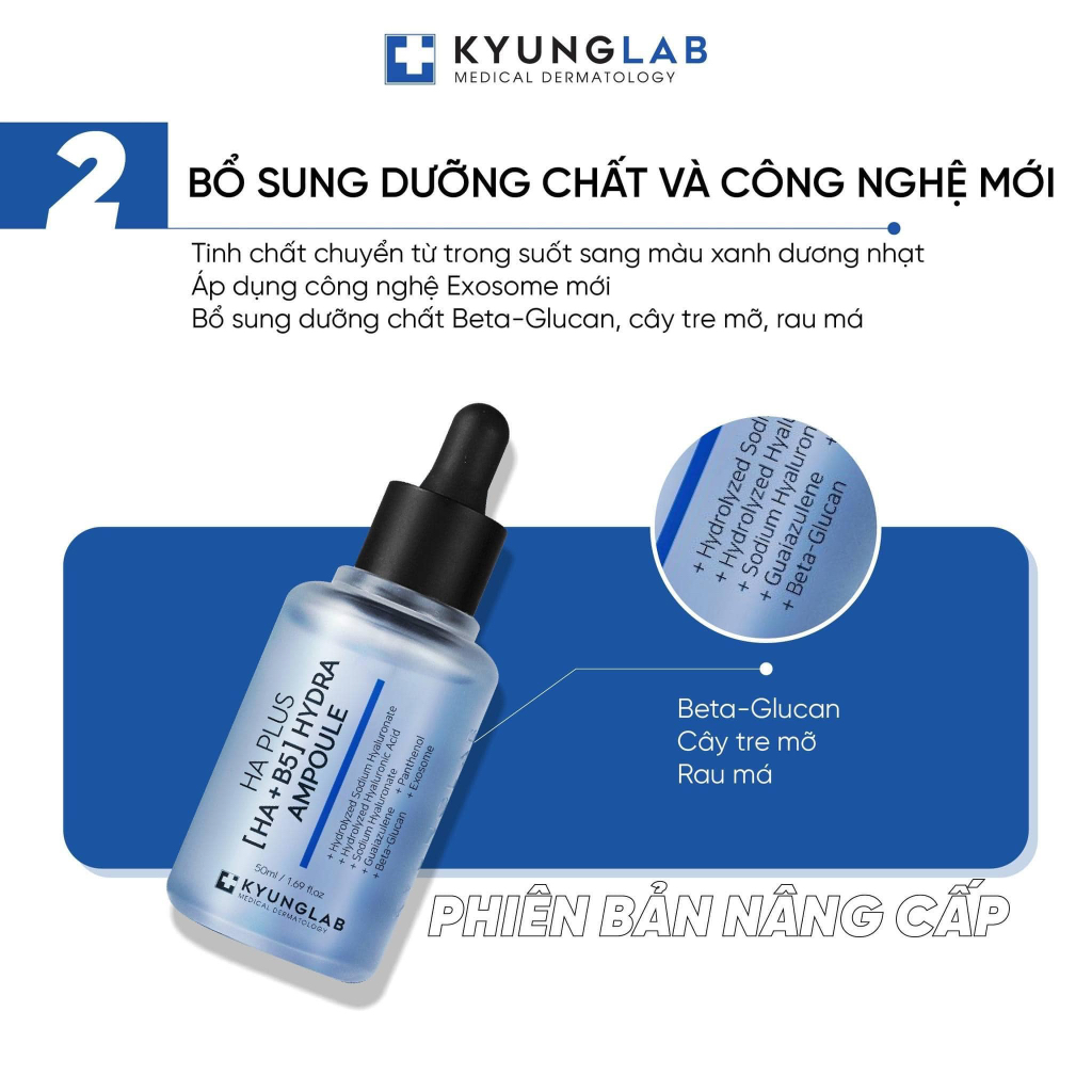 New Model Kyung Lab HA Plus HA B5 Hydra Ampoule 50ml Shopee