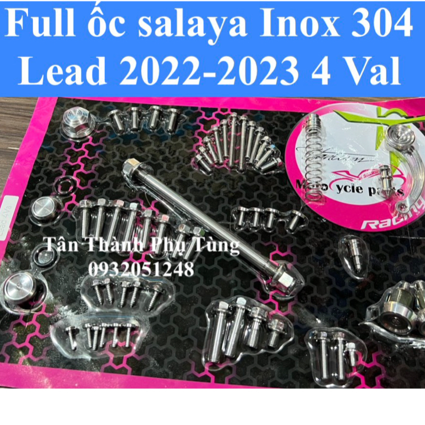 Full Set Of Salaya Stainless Steel Lead Val Thai Style