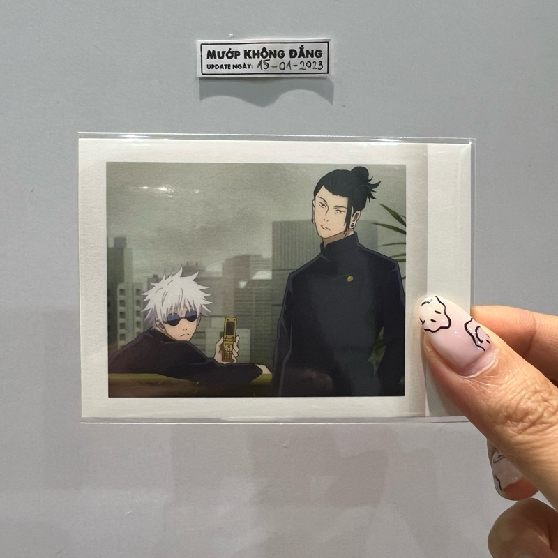 Available Jjk P Jutsu Kaisen Volt Pola Card Gojo Geto Megumi