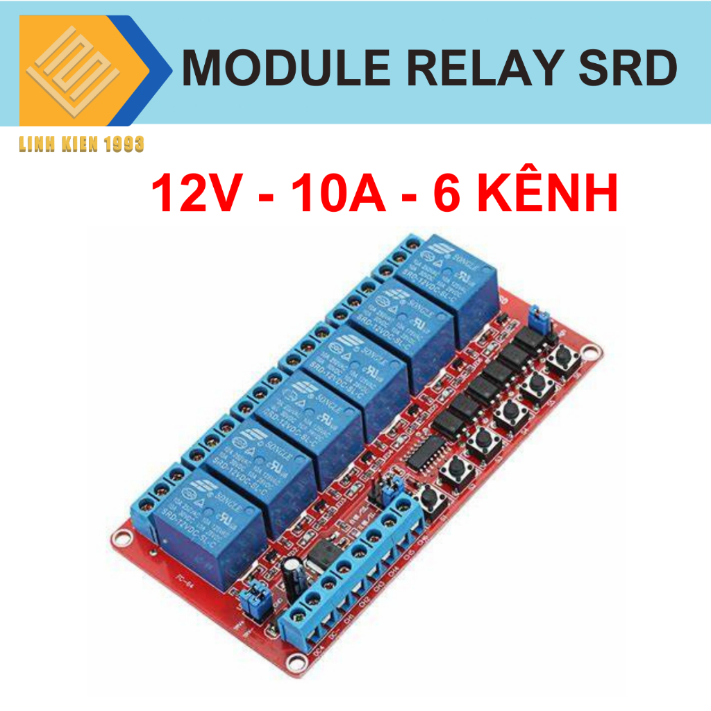 Relay Module 1 2 4 6 8 Channel 12v10a High Low Size Shopee