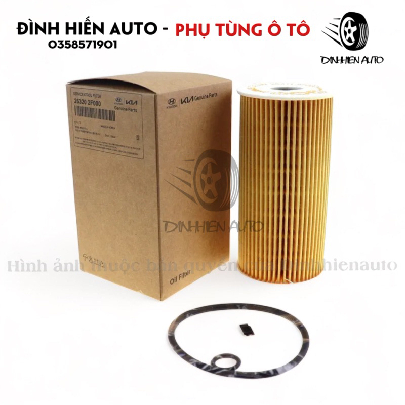 Hyundai Kia Oil Filter SantaFe Tucson Palisade Staria Sedona