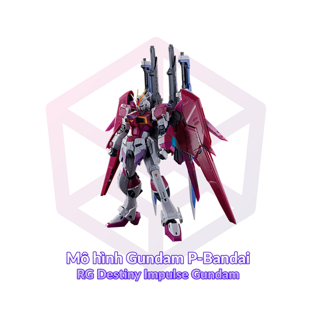 Gundam P Bandai Rg Destiny Impulse Gundam Gdb Brg Shopee