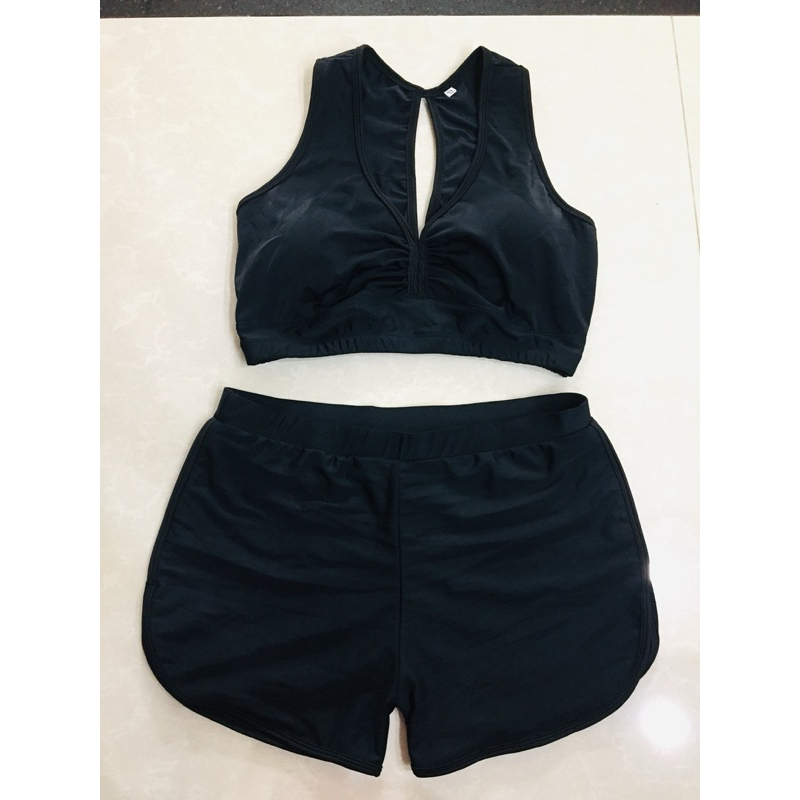 Sporty 2 Piece Bikini Models With Patterns For Women Shopee Malaysia