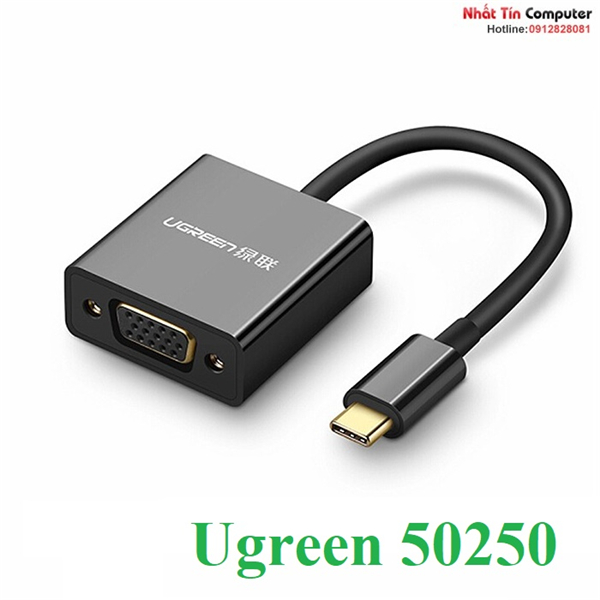 Ugreen Genuine Usb Type C To Vga Converter Cable High End