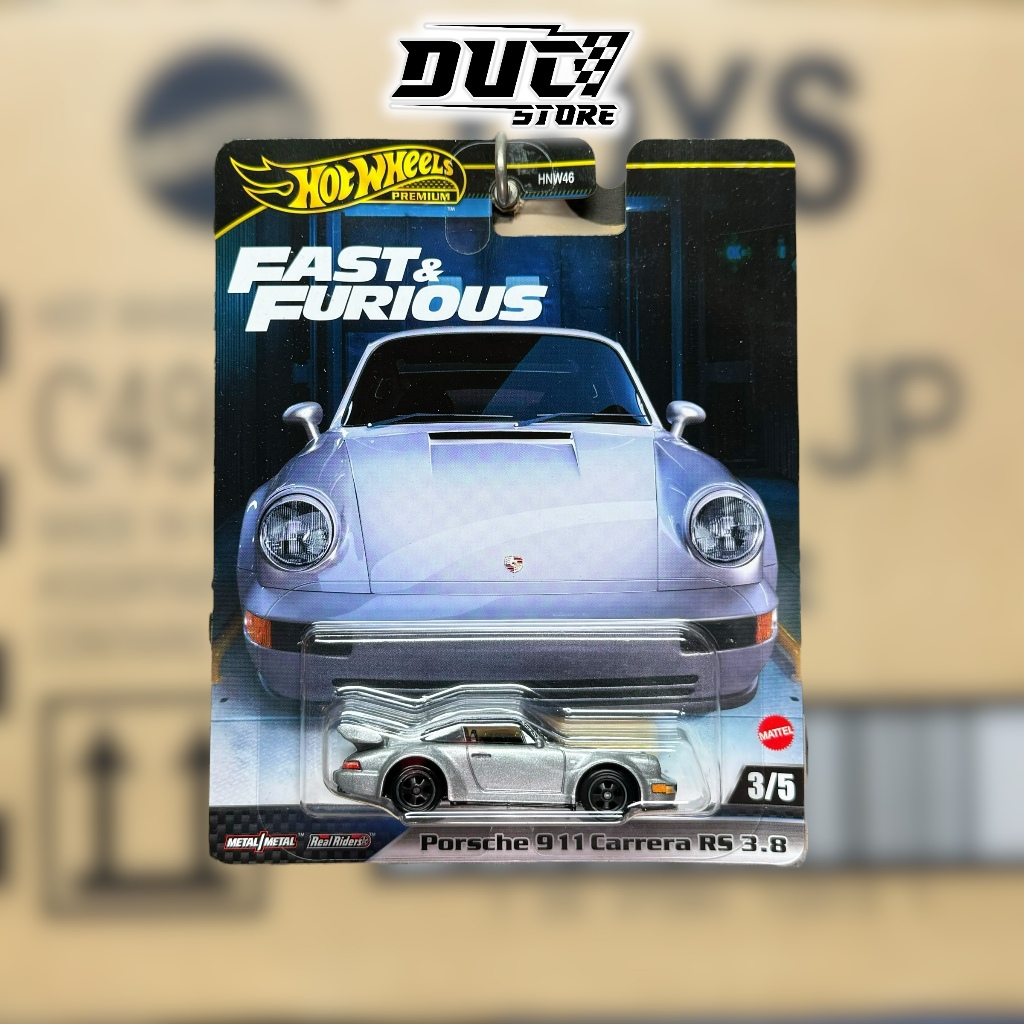 Hot Wheels Premium Porsche 911 Carrera RS 3 8 2024 Fast Furious Premium Series Model Carrera