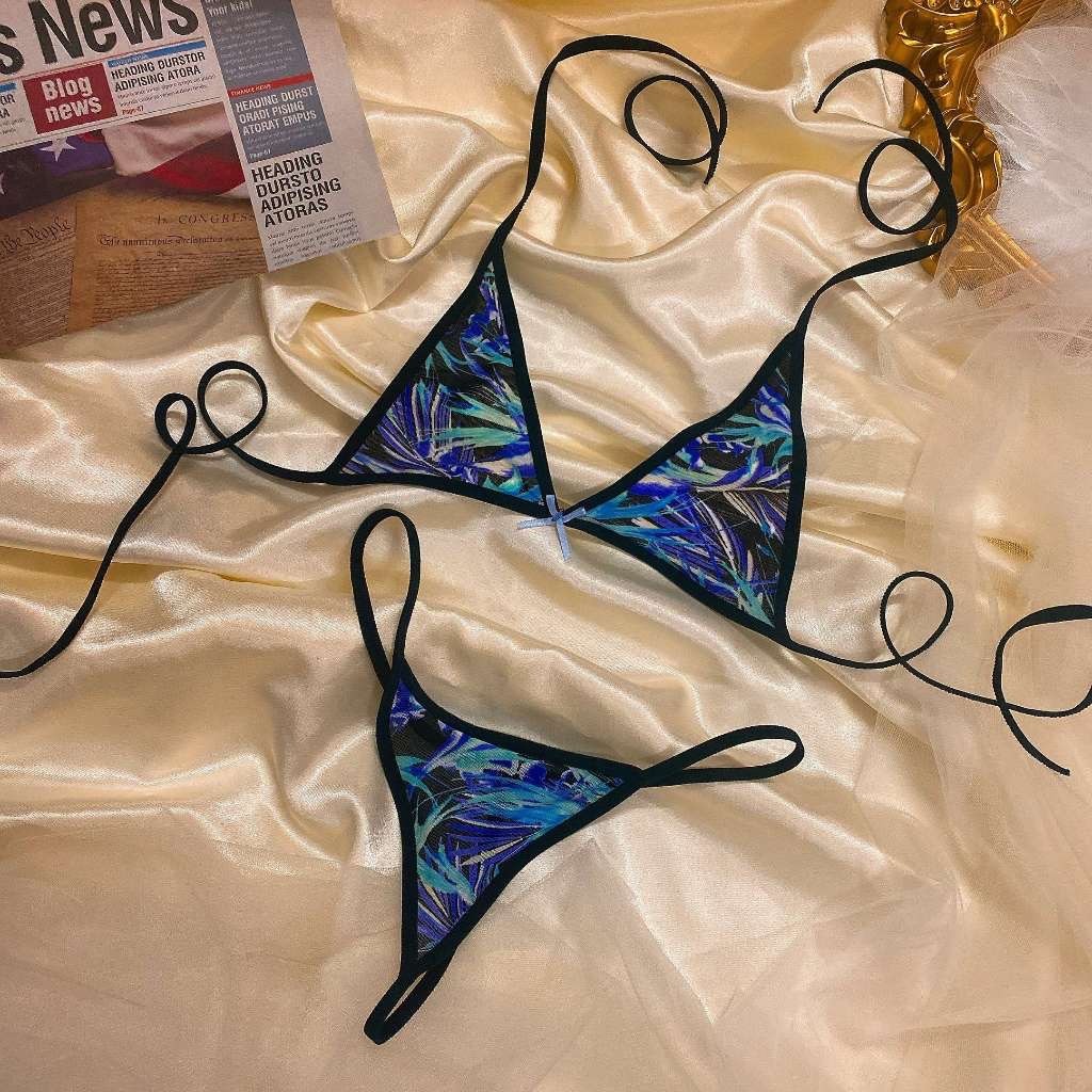 Random Bikini Sexy Lingerie Kelly Wang Shopee Malaysia