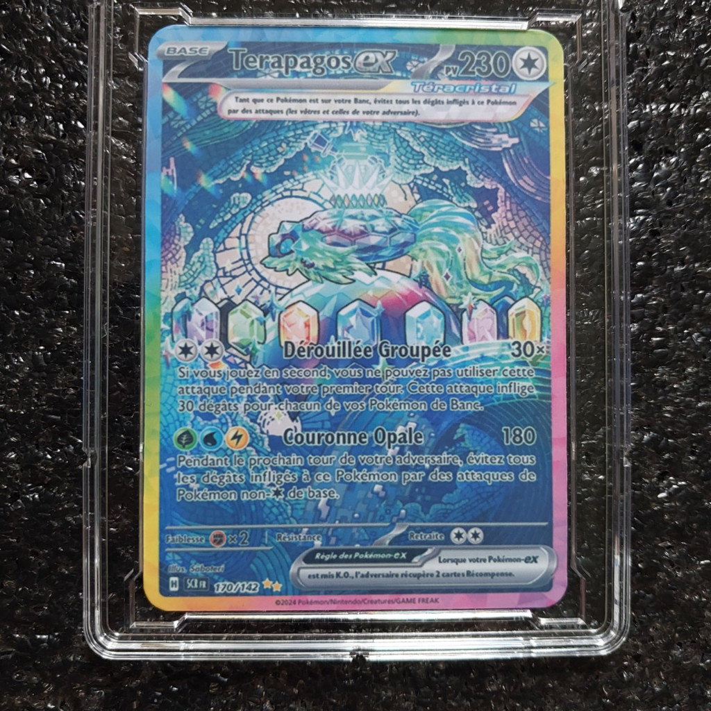 Pokemon Card Terapagos Ex SAR 170 142 Stellar Miracle PHAP 1459 D7 1