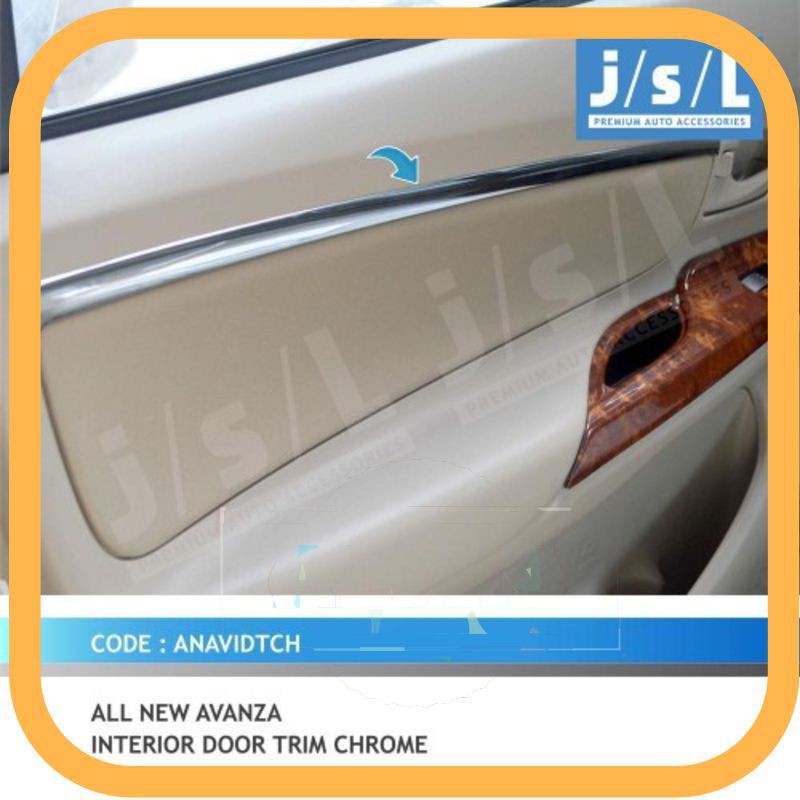 List Of Interior Door Trim Chrome All New Avanza Xenia Shopee Malaysia