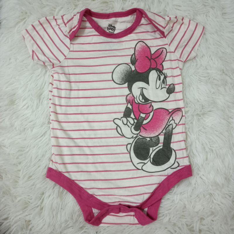 Disney Baby Minnie Mouse romper baby girl nb 18m Shopee Malaysia