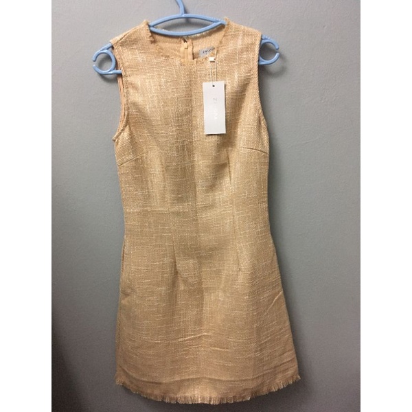 Zalora gold dress sales