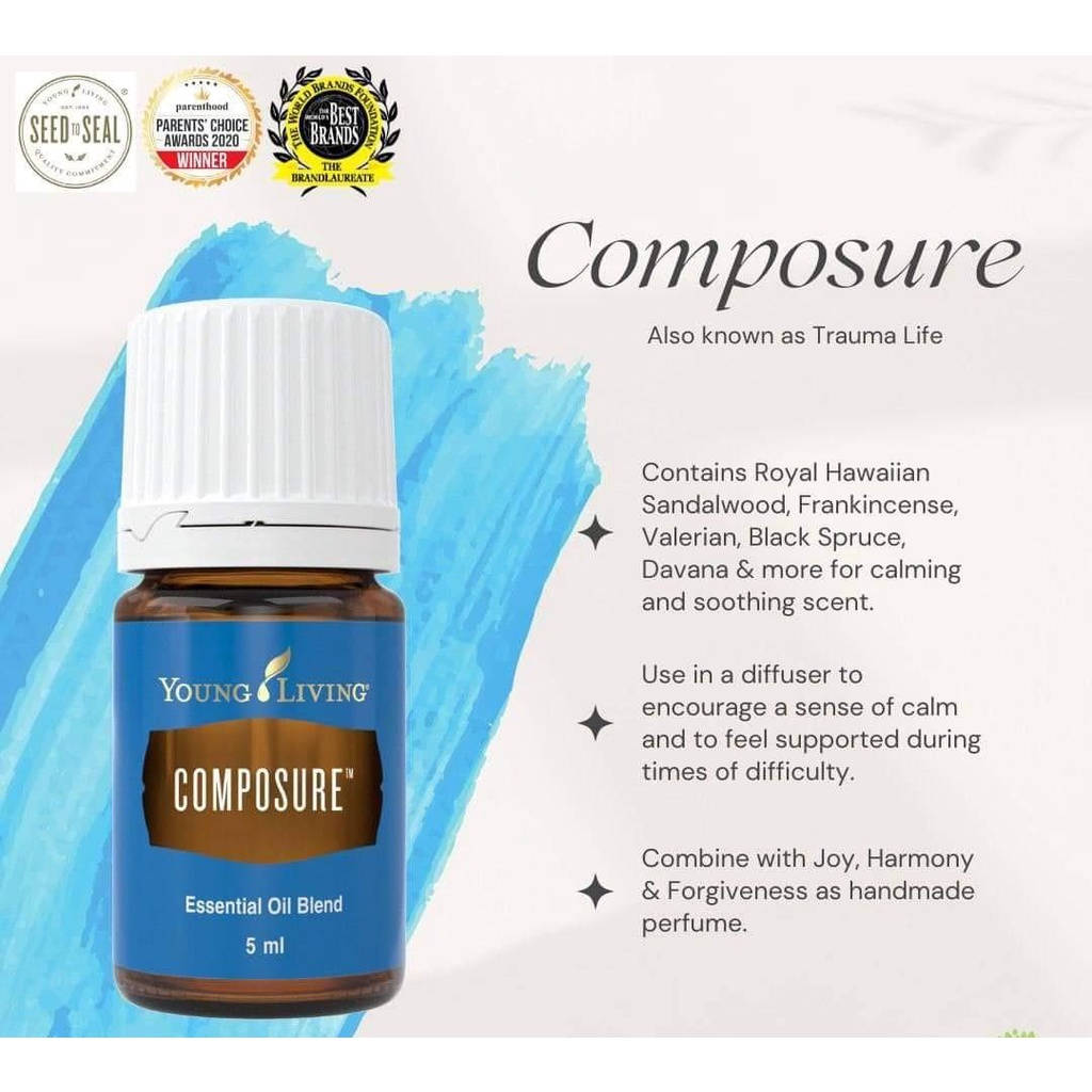 Young-Livings Trauma Life /Composure Essential Oil Blend 5ml
