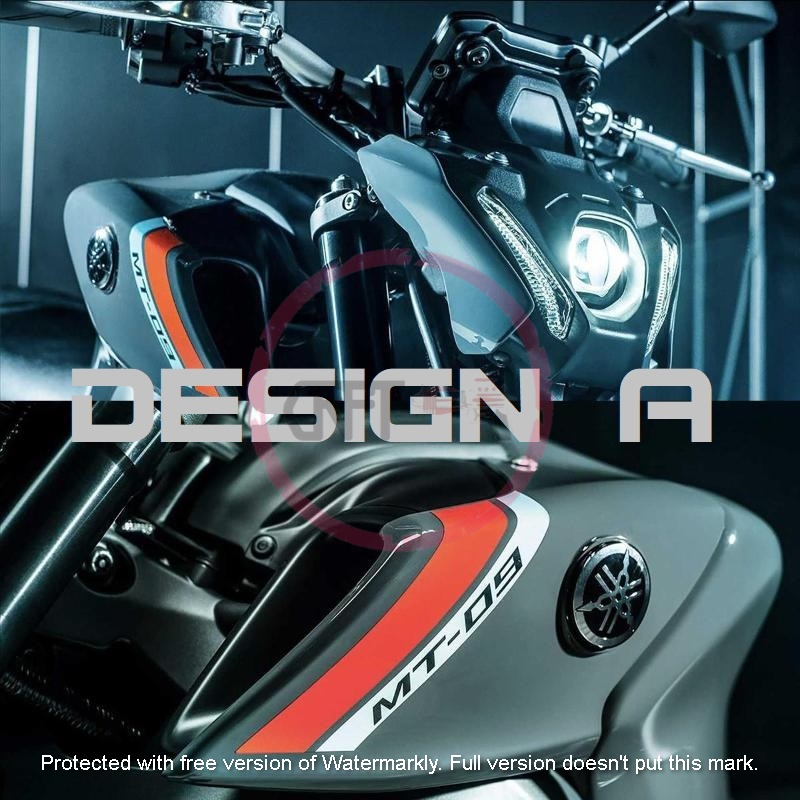 CFS408 Yamaha MT09 MT09 V3 Logo Side Fairing Fuel tank Stiker Sticker