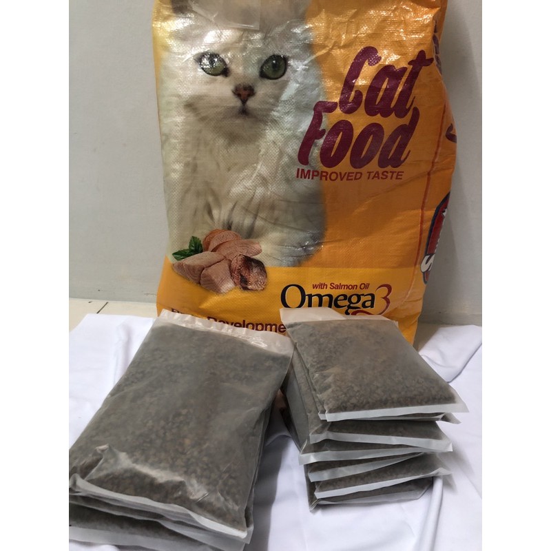 Cat Food Salmon Flavour ( Repack ) | Shopee Malaysia