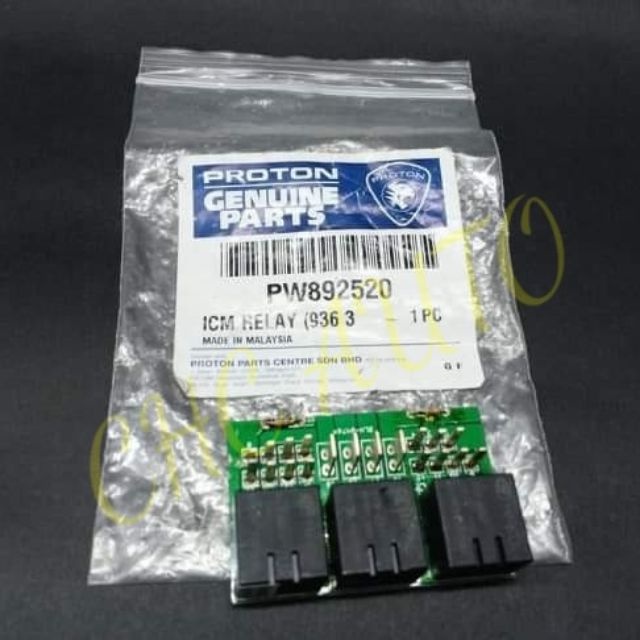 (100 ORIGINAL PROTON PART PW892520) FUEL PUMP RELAY PROTON GEN2,SAGA