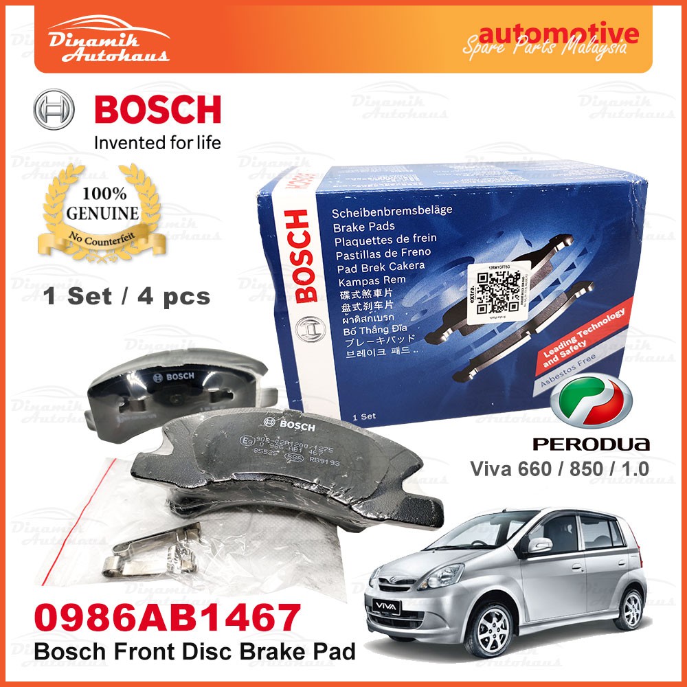 Perodua Viva 660cc / 850cc / 1000cc Auto & Manual Car Front Wheel Disc